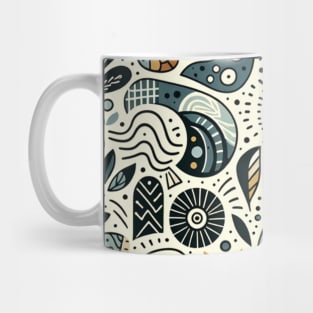 Folkloric Doodle V1 Mug